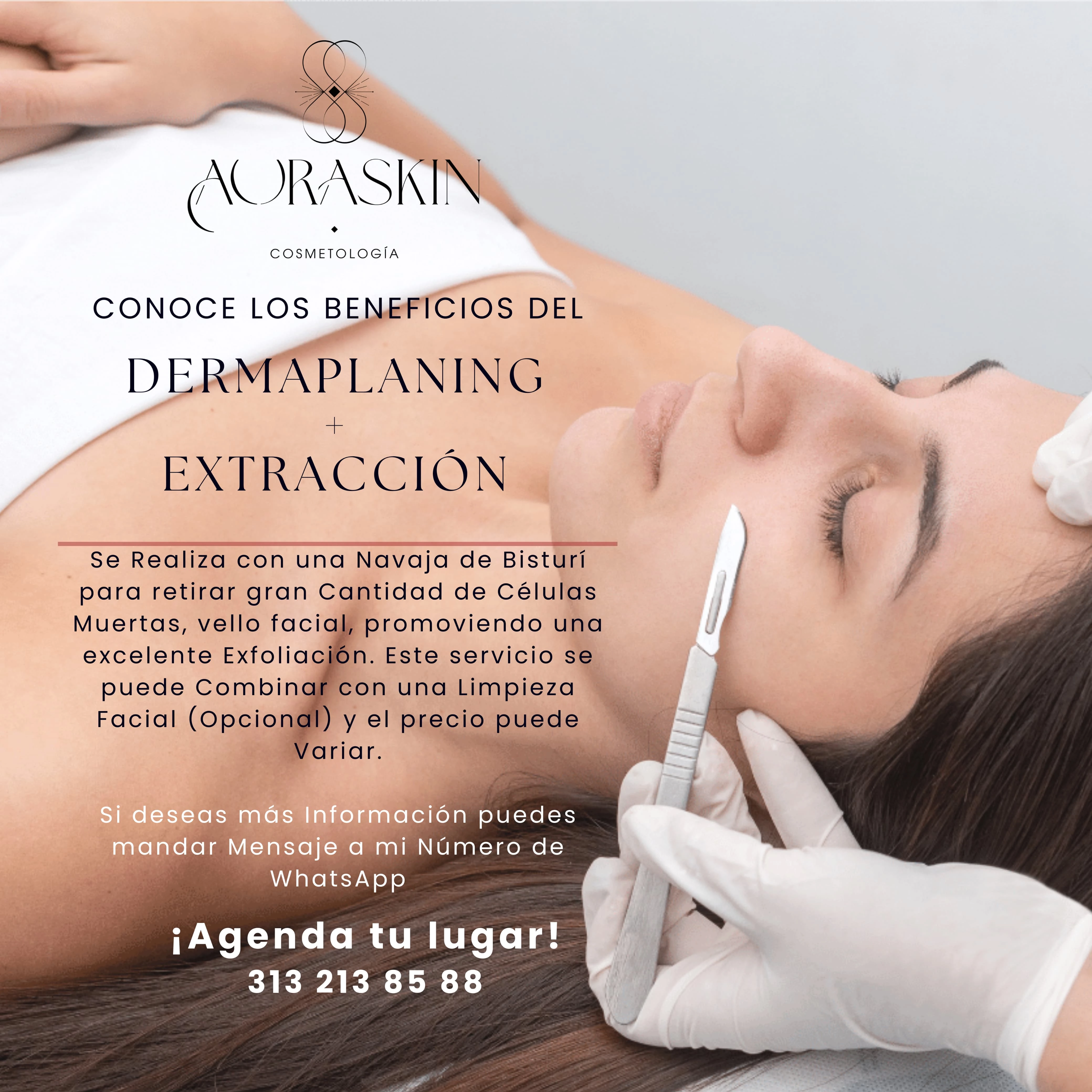 Dermaplaning + Extracción