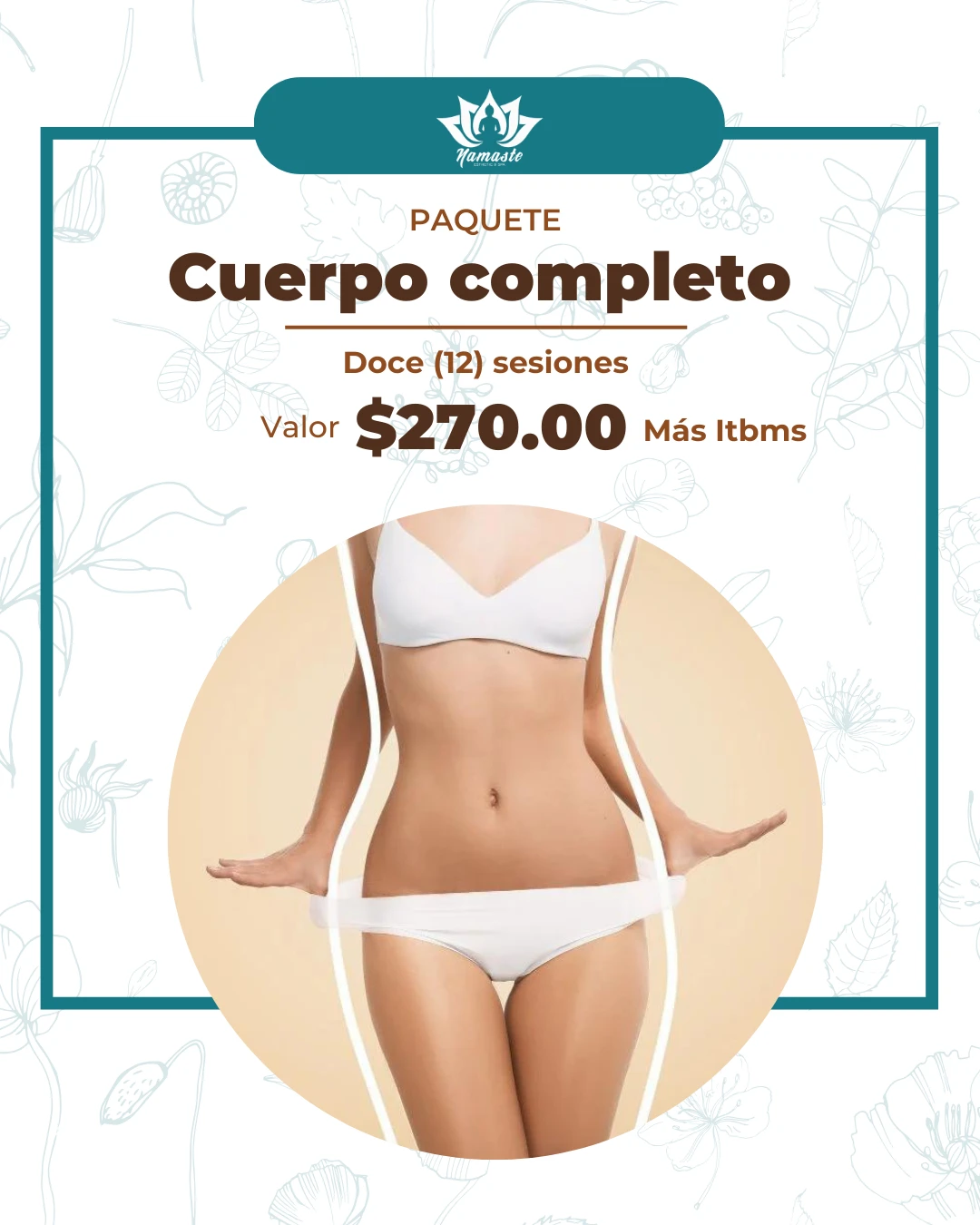 Paquete cuerpo completo - 12 sesiones
