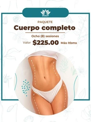 Paquete cuerpo completo - 8 sesiones