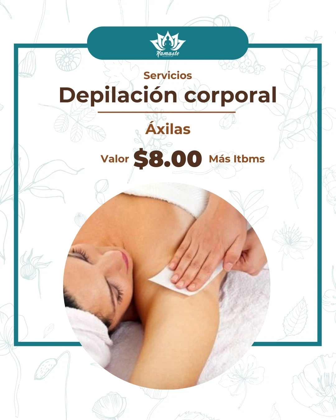 Depilación áxilas