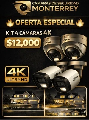 Kit 4 Camaras 8 Megapixeles
