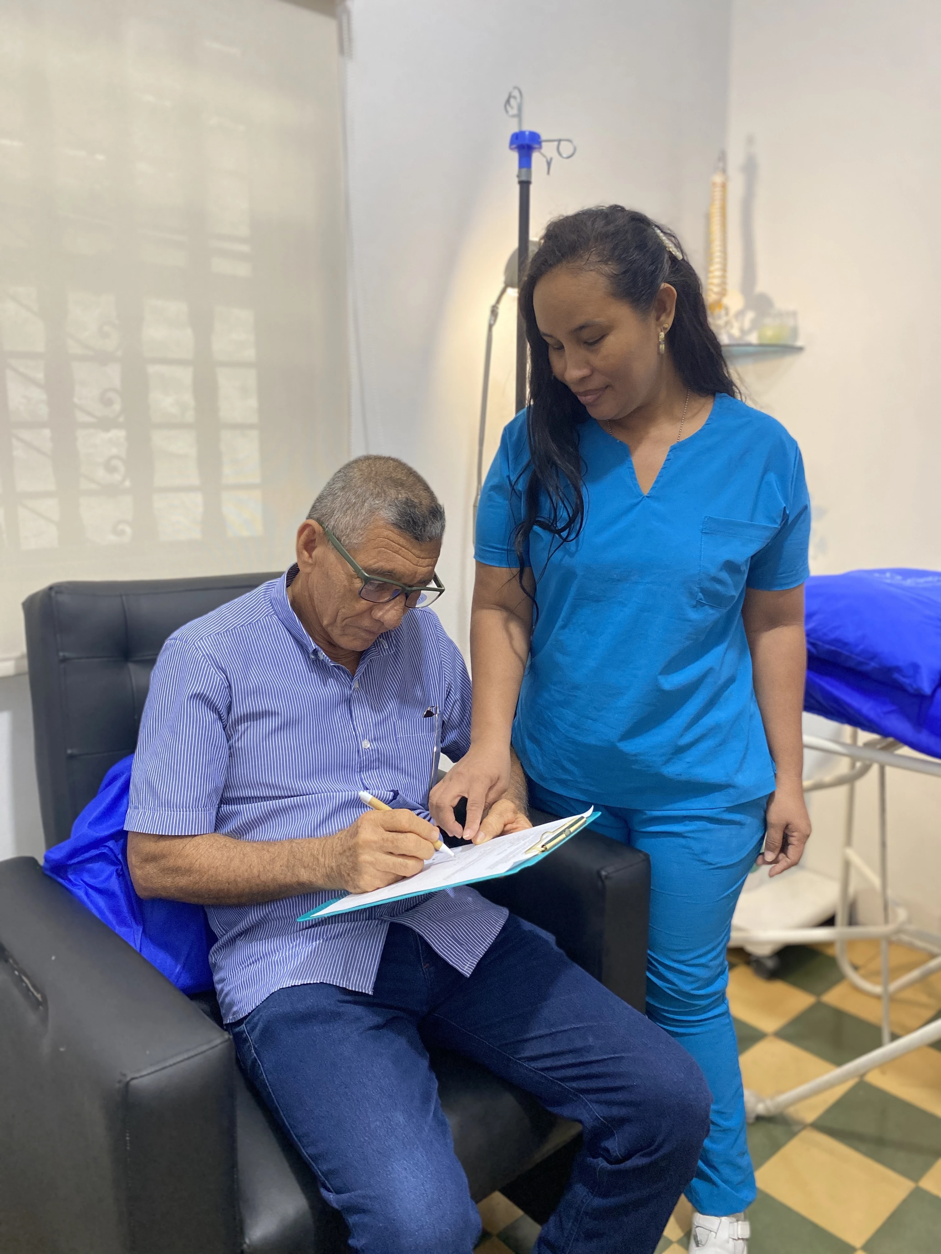 Valoración para sueroterapia