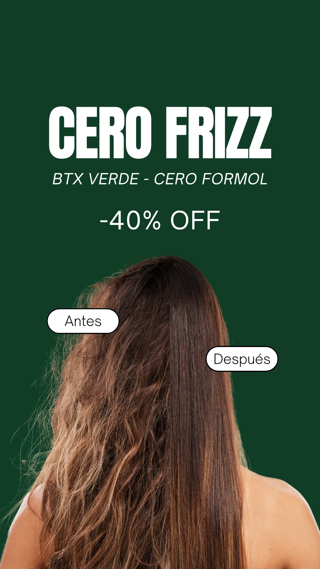 BTX Verde Cero Frizz (40%OFF)